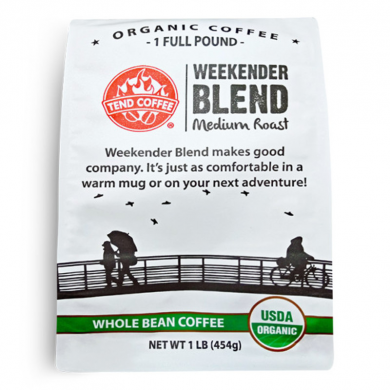 Weekender Blend, Certified Organic, 16oz